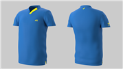 Eye Performance Line shirt - Blue/Yellow